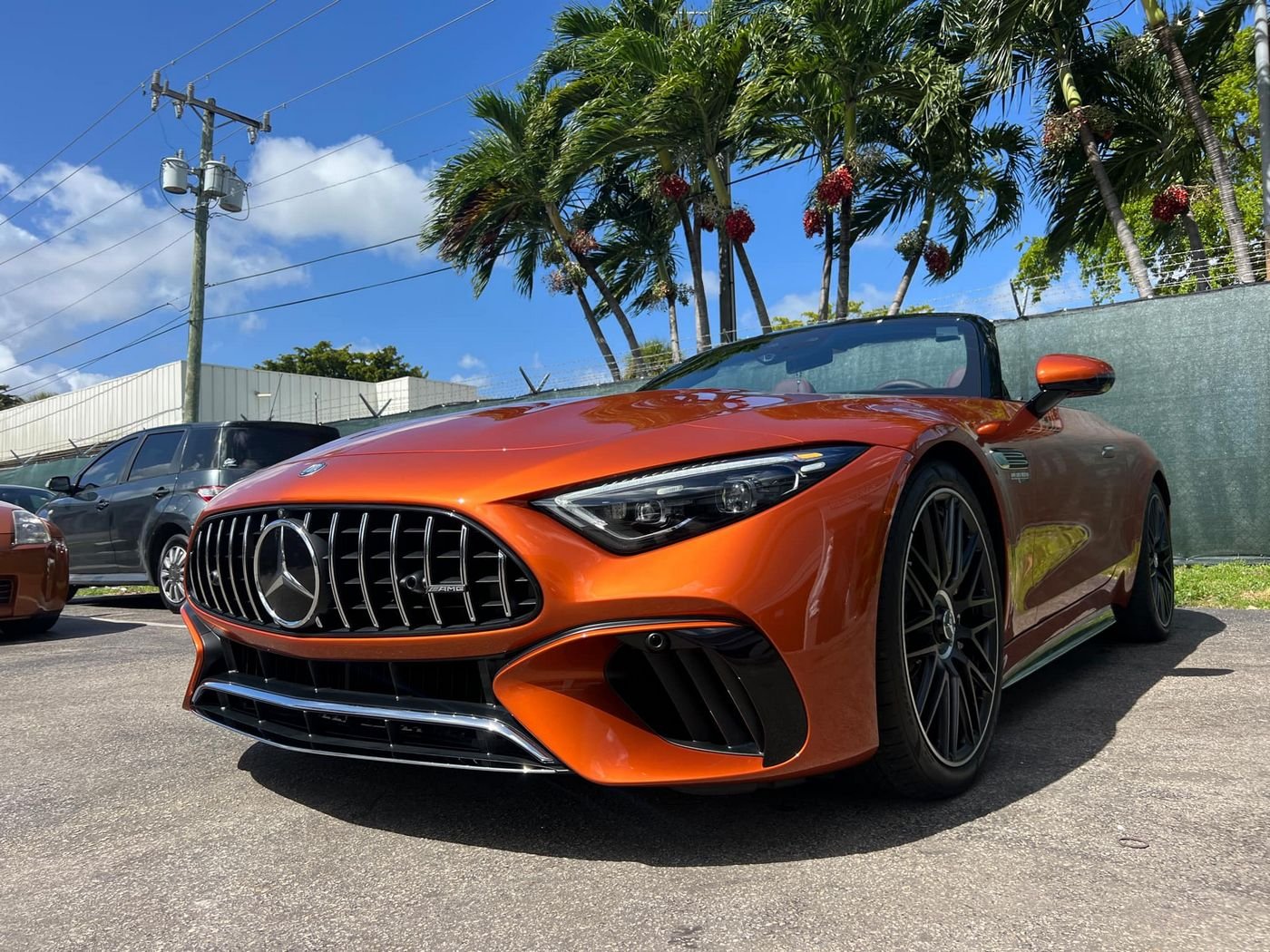 Paint correction work on luxury vehicle